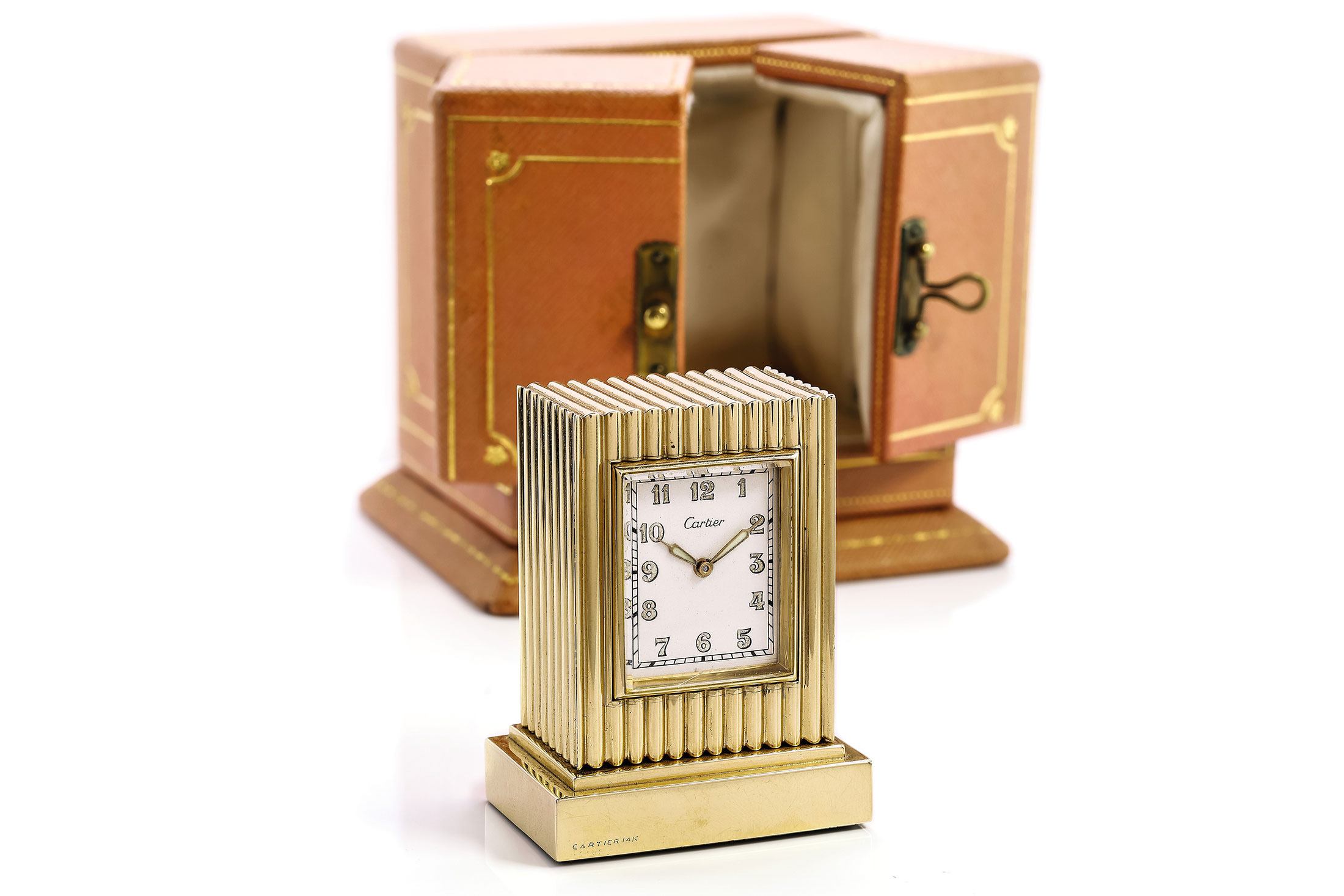 Cartier Gold Table Clock – Men Under 